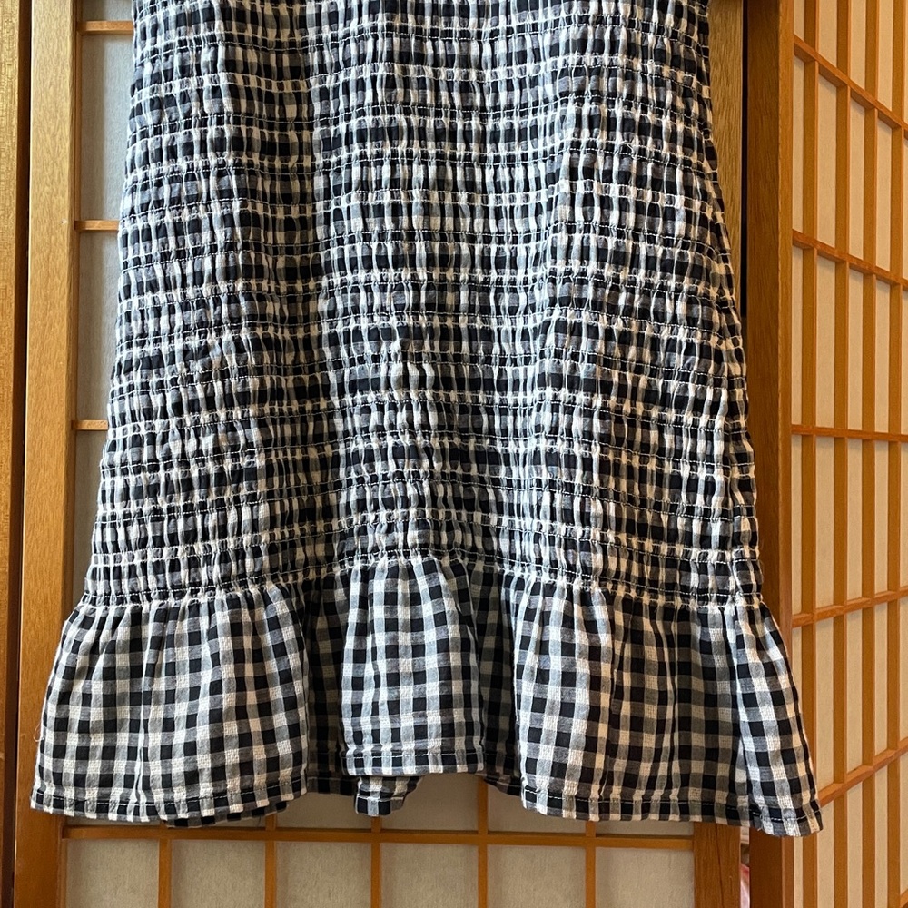 American Eagle Puff Sleeve Smocked Mini M - Picture 4 of 15